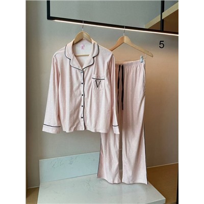 Теплая мягкая фланелевая пижама  в стиле Victoria’*s Secre*t