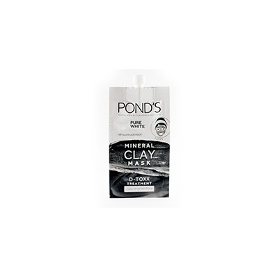МИНЕРАЛЬНАЯ ГЛИНА МАСКА ДЛЯ ЛИЦА 8 ГР / POND'S PURE WHITE MINERAL CLAY MASK D-TOXX TREATMENT 8 G