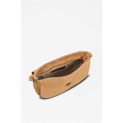 Bandolera de piel Beige - Firenze Artegiani