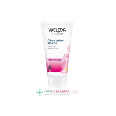 Weleda Rose Musquée Crème de Nuit Lissante 30ml