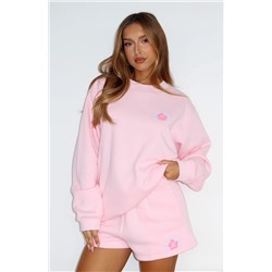 Keep Blooming Lounge Shorts Pink