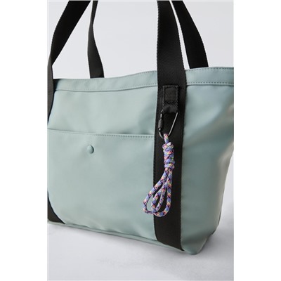 FABRIC SHOPPER BAG