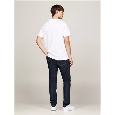 Embroidered Tommy Arch Logo T-Shirt