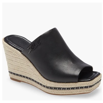 Espadrille Wedge Sandal (Women) KARL LAGERFELD PARIS