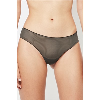 3 bragas brasileñas - Verde, burdeos y negro