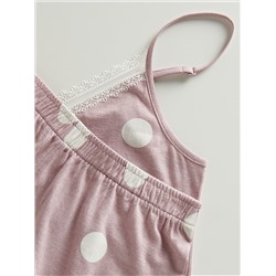 Pyjama-Set mit Punkten