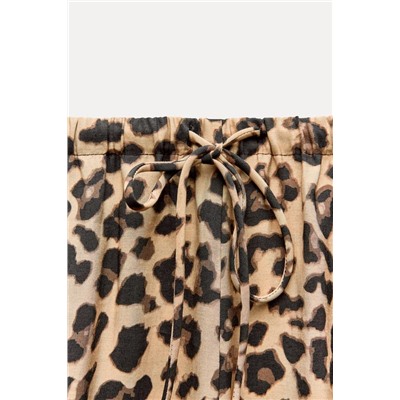 ANIMAL PRINT TROUSERS