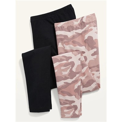 High-Waisted Leggings 2-Pack for Women