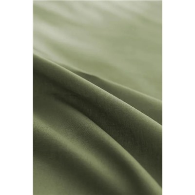 Manon King Size Plus %100 Pamuk Ranforce Lastikli Çarşaf - Haki