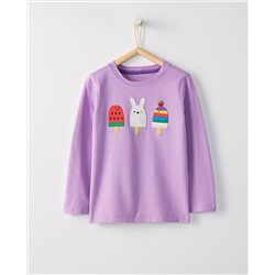 Supersoft Jersey Appliqué Tee
