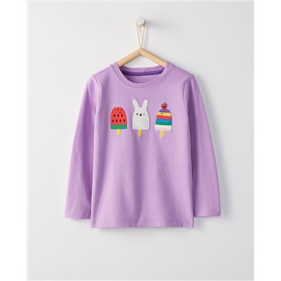Supersoft Jersey Appliqué Tee
