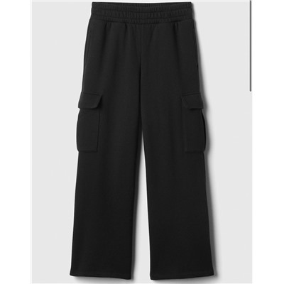 Kids Fleece Cargo Pants