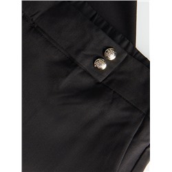 Zigarettenhose mit Bügelkante