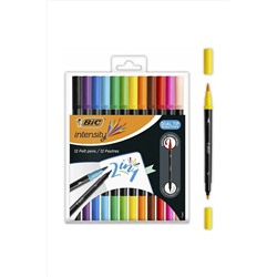 Bic Dual Tıp Çift Taraflı Keçeli Boya Kalemi 12 Li 60536