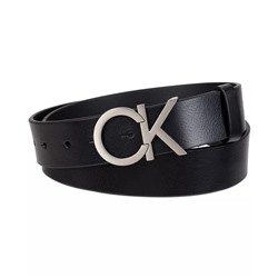 Men’s Casual Monogram Cut Out Buckle Belt