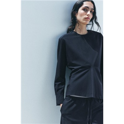 DRAPED STRIPE TOP ZW COLLECTION