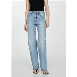 Jeans rectos tiro medio