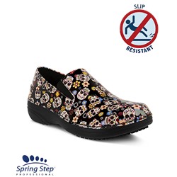 Spring Step Women's Professional Small Skulls Black Ferrara Shoe
