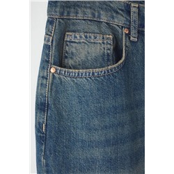More Sustainable Mavi Soluk Efekt Vintage Yüksek Bel Wide Leg Jeans TBBAW26CJ00048