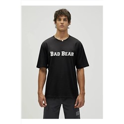 Bad Bear, 22.01.07.053 Yazılı 0 Yaka Kısa Kol Tshırt