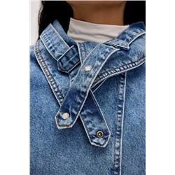 Bad Bear, Scarlett Denim Mavi Kadın Ceket