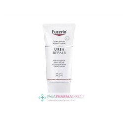 Eucerin Urea Repair Crème Visage 5% d'Urée Peau Sèche 50ml