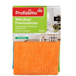 Mikrofaser Premiumtücher, 3 St