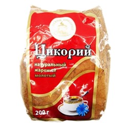 RUSSKIY TSIKORIY Цикорий натуральный, жаренный, молотый 200г