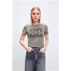 Camiseta Caqui