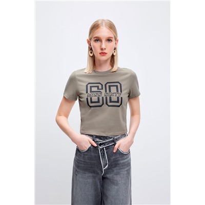 Camiseta Caqui