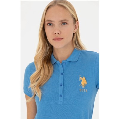 Kadın Saks Basic Tişört