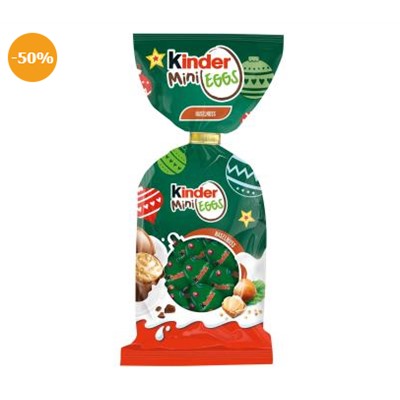 kinder Mini Eggs Haselnuss 85g