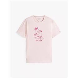 Hula Girl Graphic T-Shirt