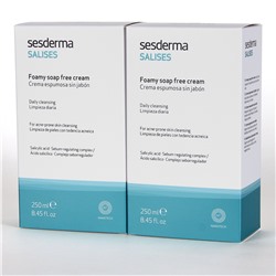 S*sd*rma PACK DUPLO Salises Crema Espumosa sin Jabón 20% Descuento