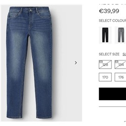 Прямые джинсы для мальчика LMT*D, экспорт в Данию Цена на оф.сайте 40€