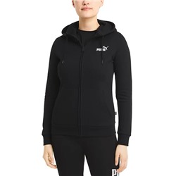 Puma Women's Long-Sleeve Zip-Front Hooded Sweatshirt