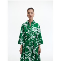 Gemustertes Maxikleid