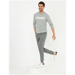 Açık Gri Melanj Sweatshirt