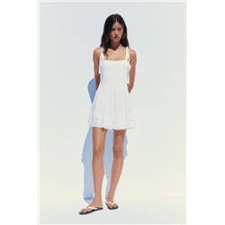 POPLIN SHORT DRESS
