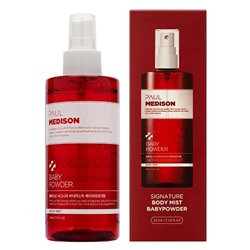 PAUL MEDISON Signature Body Mist Baby Powder Увлажняющий мист для тела с гиалуроновой кислотой и ароматом детской присыпки 211мл