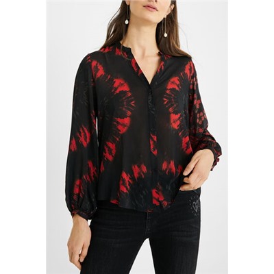 Camisa mandala tie-dye