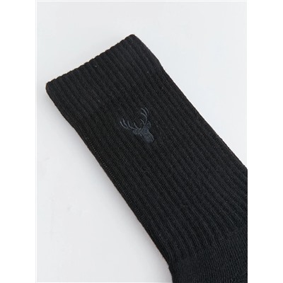 LC Waikiki Nakışlı Erkek Soket Çorap 3'lü, LCW ACCESSORIES                                            
                                            Nakışlı Erkek Soket Çorap 3'lü