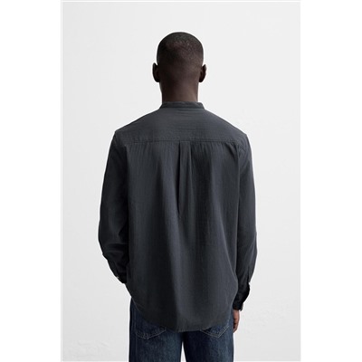 CAMISA ALGODÓN EFECTO ARRUGADO