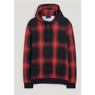 Hoodie - kariert