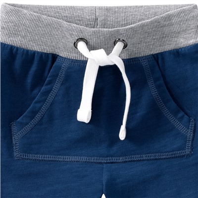 Baby Joggingshorts mit Kängurutasche