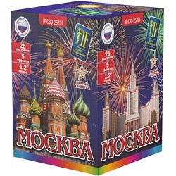 Фейерверк JFC 30-25/01 Москва (1,2" х 25)