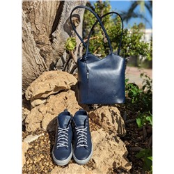 JOE SANCHEZ LAR 19408 MARINO+PELLE MOCHILA NAPA MARINO АКЦИЯ