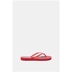 Chanclas baño suela estampada