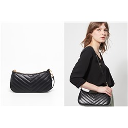 Bolso de piel Dina Maison Héritage Negro