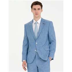 Açık Mavi Ex. Slim Fit Takım Elbise